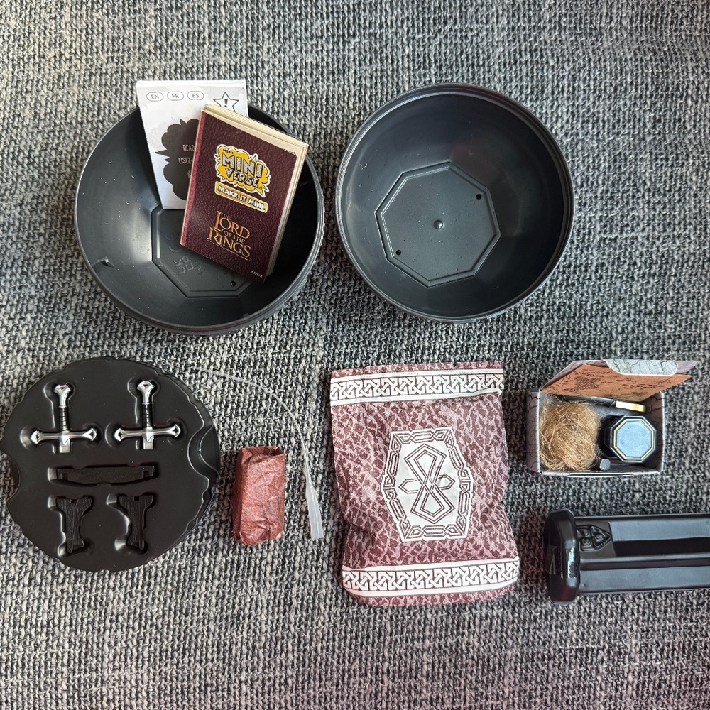 LORD OF THE RINGS MINIVERSE NARSIL SWORD MAKE IT MINI UNMADE NEW